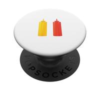 Bottiglie da spremere per ketchup e senape PopSockets PopGrip Adesivo