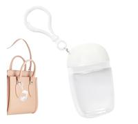 Bottiglie da viaggio per articoli da toeletta - bottiglie da viaggio da 30 ml con portachiavi | Contenitori per disinfettanti per le mani ricaricabili | Bottiglia di controllo per lavaggio