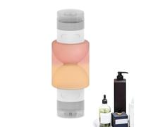 Bottiglie Da Viaggio - Tubi Riutilizzabili A Prova Di Perduta,Contenitori Per Toilette Da Viaggio - Per Il Risciacquo Lozione Protezione Solare Gel Per Capelli Creme E Gel Doccia