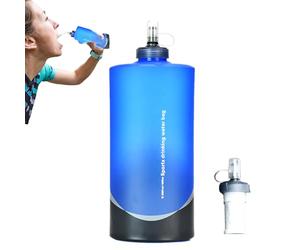 Bottiglie d'acqua collasso, evento a sonaglio, bottiglia da viaggio compatta | Borsa portatile in TPU - Idratazione, contenitore pieghevole a prova di perdita, facile da riutilizzare, accessorio per