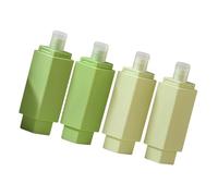 Bottiglie del supporto del gel della doccia di combinazione dei materiali dell'ABS con la caratteristica di AntiSpill per i contenitori cosmetici della prova di
