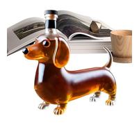 Bottiglie di alcol | Dckshund Dog Forma bottiglia vuota animale statua Decanter Shelf Mostra per il matrimonio famiglia Ristorante Responsabile