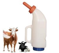 Bottiglie di capra per l'alimentazione - Bottiglie per allattamento con scala trasparente, contenitori per l'alimentazione del latte di bestiame per vitelli e altri animali giovani