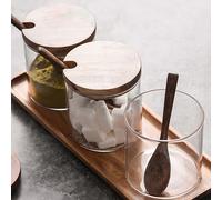 Bottiglie di condimento in per uso domestico da 2 pezzi Barattoli di soia