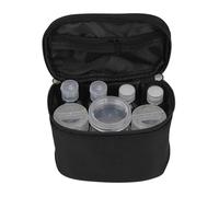 Bottiglie di condimento per esterni - tessuto Oxford impermeabile, scomparto in rete trasparente, forma di trasporto compatta, chiusura lampo | per barbecue campeggio picnic cucina viaggio