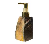 Bottiglie di ricarica per bagnoschiuma, pressa per flaconi di gel doccia | Dispenser per shampoo per bottiglia da doccia con pressa in pietra di naturale | Flacone per gel, dispenser per pompa