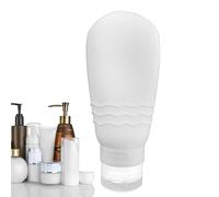 Bottiglie di silicone di dimensioni da viaggio | Bottiglie da viaggio a prova di perdite, imballaggi ricaricabili spremuto | Necessità di viaggio per crema mani, gel doccia, balsami, lozione Bseid