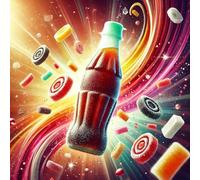 Bottiglie di Sour Cola - sapore Concentrato Kiss - Vegano - Sasami - 10ml