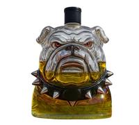 Bottiglie Di Vino - Caraffa Liquori Bulldog Per Vino Whisky | Distributore Di Alcolici Decorazione Da Collezione Per Casa Per Brandy Tequila Vodka Bourbon