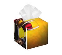 Bottiglie di vino e bevande all'uva, Porta fazzoletti, Coperchio per scatola fazzoletti, Porta fazzoletti, Distributore di fazzoletti