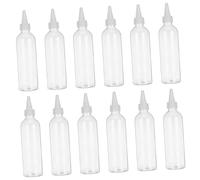 Bottiglie Dispenser Punta 100ml in Pet Pp, 12 Pezzi