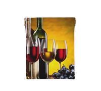 Bottiglie E Bevande Di Vino Dell'uva, Spremere il portafoglio superiore da donna Borsa portaoggetti Piccola portamonete Portamonete