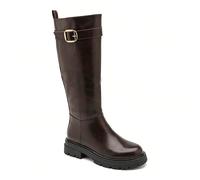 Bottiglie e hautes in simili cuir lisse avec boucle decorativi, semelle crantée e fermentazione zippée. Adotta un'allure chic e intemporelle con bottes hautes in similicuir lisse. Il loro design épuré