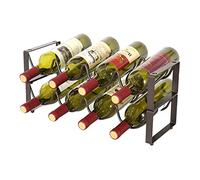 Bottiglie Impilabile Cabinet Wine Storage Rack Per Creativo Contenitore di Vino Rosso Cornice Soggiorno Cucina Dur