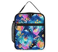 Bottiglie magiche Lucciole Lunch Box Riutilizzabile Pranzo al sacco per uomo Donna Lavoro Piccolo portapranzo da fiaba isolato per Picnic da lavoro per adulti unisex