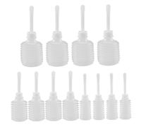 Bottiglie per docce per donne, kit di pulizia per docce usa e getta da 12 pezzi 50/150/180ml, applicatore anale per vaginali trasparenti, detergente per glutei flessibile per donne e uomini