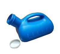 bottiglie per urina maschili， Orinatoio maschile grande da 3000 ml, portatile, for uomo, con contenitore for pipì, viaggio(Blue)