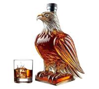 Bottiglie Per Whisky | Bottiglia Di Whisky In A Forma Di Aquila - Oggetto Da Collezione Originale Per Liquori Vino Birra Ideale Regalo Per Matrimoni Compleanni Festa Dello Zio