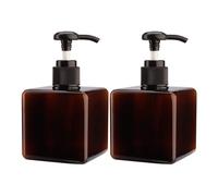 Bottiglie pompa ambra plastica per shampoo sapone liquido mani 8 oz 250 ml (conf