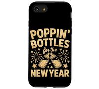 Bottiglie Poppin per la vigilia di Capodanno Custodia per iPhone SE (2020) / 7 / 8