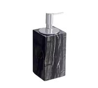 Bottiglie Soap Dispenser Natural Marble Hand-Polished Pump Bottle Modern Rustic Kitchen Liquid Arredamento estetico per cucina(E)