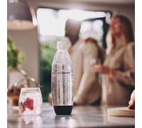 Bottiglie SodaStream Fuse Black (adatte per gasatori d'acqua SodaStream), 2 x 1 l