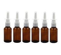 Bottiglie spray nasali vuote in vetro da 10 ml, nebulizzatore fine, per trucco, acqua, viaggi, per oli essenziali, applicazioni mediche in argento colloidale