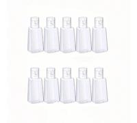 Bottiglie vuote con tappo a scatto, contenitori da viaggio, bottiglie di plastica vuote da 1oz30ml, per lozioni, creme, shampoo e articoli da toeletta, flaconi per igienizzante mani 30 ml,30 ml 2 pezz