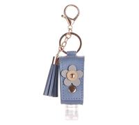 Bottiglie vuote di sapone per le mani ricaricabili contenitore cosmetico portachiavi per articoli da toeletta shampoo bottiglie di liquido Portabottiglie portachiavi con bottiglia contenitori