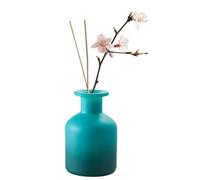 Bottiglie vuote per diffusore in vetro ricaricabile 150 ml per aromaterapia accessori per diffusore fai da te set di bastoncini di ricambio per oli essenziali decorazioni artigianali (sfumatura blu)