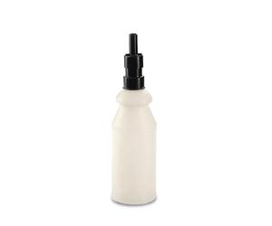 Bottiglietta in Plastica Antigoccia per ferri da stiro e generatori di vapore Lt 1.2 si chiude da sola se la vostra caldaia è già piena di acqua bianco