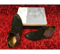 Bottine Donna Fugitive Taglia 39 Nero Nuovo in Pelle