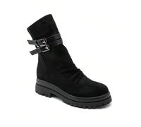 Bottines femme en daim avec double bride - Noires, Marron, Camel & Kaki Lo stile e il comfort degli imbottigliamenti sono moderni e moderni. È un viaggio, è un viaggio, è un viaggio, è un viaggio, è u