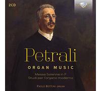 Vincenzo Antonio Petrali Petrali: Organ Music (CD) Album
