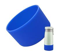 Bottle Boot Sleeve - Silicone Protective Cover, Anti-Skid Tumbler Base | Silicone Strong Material with Flexible Grip, Compatible Design for Glass Bottles Mugs Cups 12oz-24oz Daily Hydration Travel