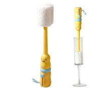 Bottle Cleaning Brush Set - Long Handle Detachable Cleaning Tool, Multifunctional Scrubber, Portable Kitchen Çleaning Brushes Kit, Straw Cup Teapot Lid Bottle Bottom Cleaner For Home Office Dorm Use