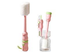 Bottle Cleaning Brush Set - Long Handle Detachable Cleaning Tool, Multifunctional Scrubber, Portable Kitchen Çleaning Brushes Kit, Straw Cup Teapot Lid Bottle Bottom Cleaner For Home Office Dorm Use