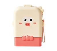 Bottle Cleaning Kit, Travel Portable Scrubber, Vertical Brush Washer, Storage Case Included for Kitchen Feeding Beach Camping Plane Flying Travel Bottle Cup Cleaning Accessories Tool Set Home Use