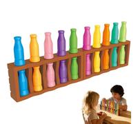 Bottle Color Match Game,Matching Game,Color Sorting Bottle Set,Interactive Bottle Pairing,Challenge Games,Educational Memory Challenge,Visual Perception Training, Interactive Family Party Activity(A)