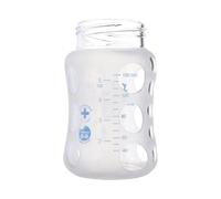 Bottle Cover | 8.5cm Glass Bottle Protector Sleeve | Nursery Feeding Cup Silicone Padded Wrap | For Outdoor Stroller Home Walking Daycare Park Car Travels