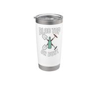 Bottle Digging Mudlarking Blob Top Or Bust Bicchiere termico in acciaio inox doppia parete