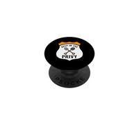 Bottle Digging Relic Hunter Deep In The Privy Design PopSockets PopGrip Adesivo