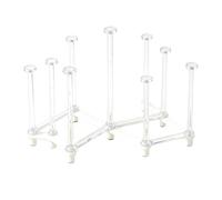 Bottle Drying Rack, Non-Slip Retractable, Foldable Drain Cup Rack 7position