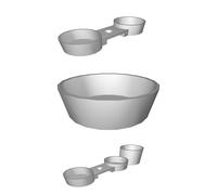 Bottle Holder for Yihua 853D Soldering Station - Single/Double/Triple Option