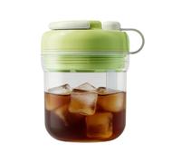 Bottle Ice Mold - Flask 380 ml, resistente alle perdite 2 in 1 Ice Tray with Straw, Quick Release Design | Gym Sports Travel Party Adults Kids Men Women Bar Portable Drink Cooler Beverage Chiller