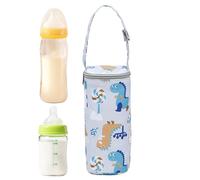 Bottle Insulated Bag, Breastmilk Cooler Tote with Adjustable Shoulder