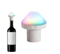 Bottle Lamp, 4 Mode Cordless Rechargeable Mushroom Light, Whiskey Bottle