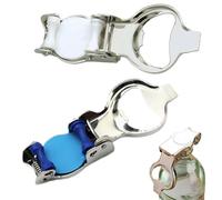 Bottle Opener - Ergonomico in acciaio manuale Tool | 2 confezioni multifunctional Pop Top Can Tab Lifter For Bartenders Travelers Seniors Home Cooks Bar Camping Barbecue Tailgating Party and