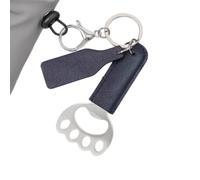 Bottle Opener - Fun Cat Paw Shape PU Leather Stainless Steel Keychain | Bar Bottle Opener | for Men Home BBQ Man Cave Father's Day Kitchen Parties Gatherings