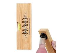 Bottle Opener | Lid Top Remover With Level | Bar Bottle Opener